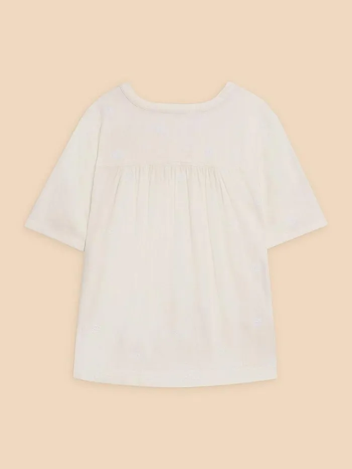 Women TOPS and TEES White Stuff Elodie Linen Blend Top Natural White Women TOPS and TEES White Stuff Elodie Linen Blend Top Natural White