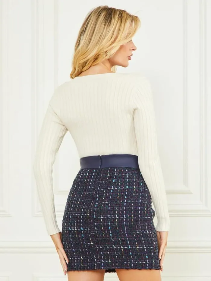 Women Tops And Sweaters Marciano Angelic Sweater Top Sandy Shore Women Tops And Sweaters Marciano Angelic Sweater Top Sandy Shore
