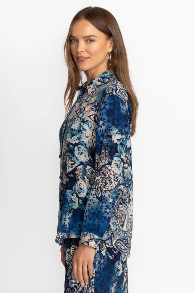 Women Tops Johnny Was OVERSIZED PLEAT SHIRT Isobel Women Tops Johnny Was OVERSIZED PLEAT SHIRT Isobel