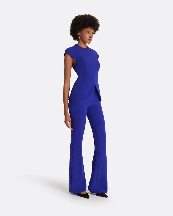 Women Tops Safiyaa Toril Azure Blue Top Azure Blue