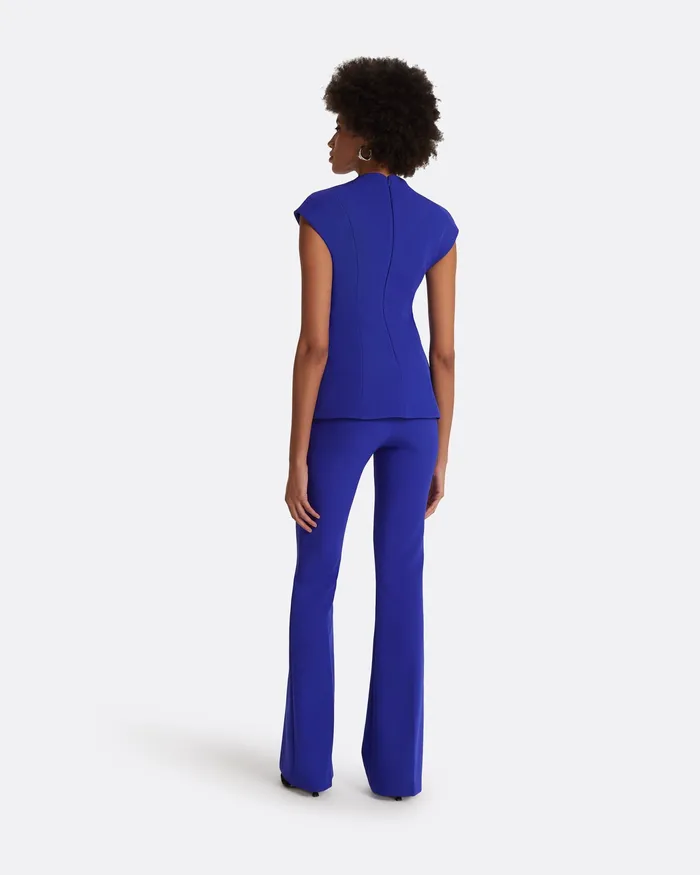 Women Tops Safiyaa Toril Azure Blue Top Azure Blue