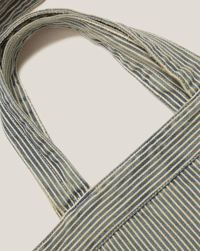 Women Tote Bag Blue Multi YMC Denim