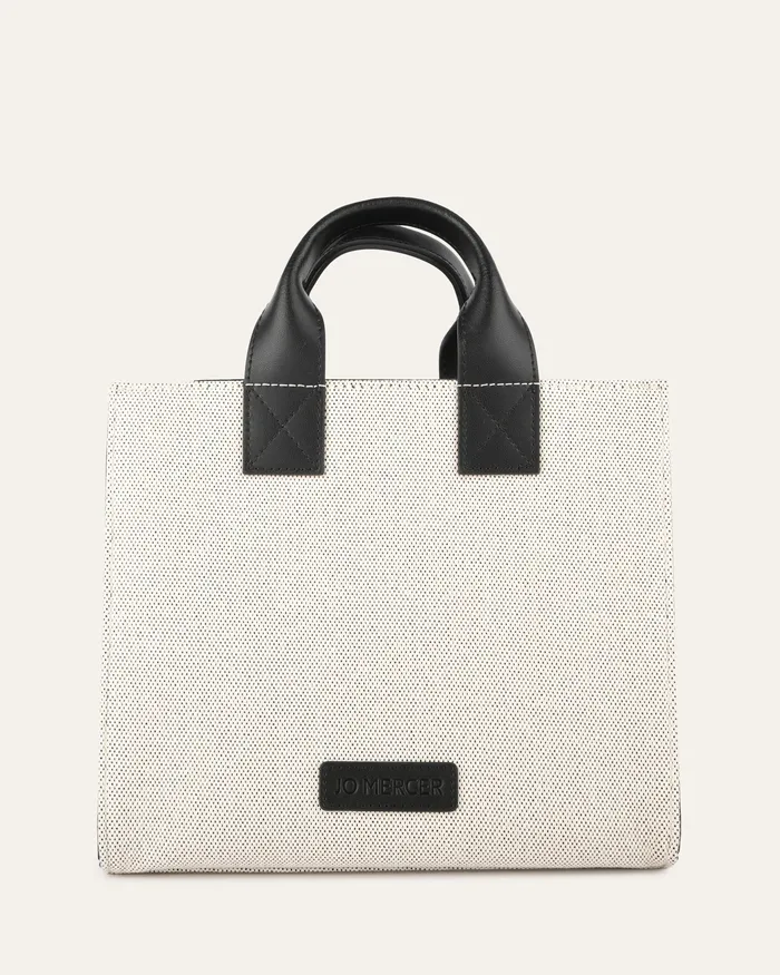 Women TOTES jomercer Andres mini tote bag black leather
