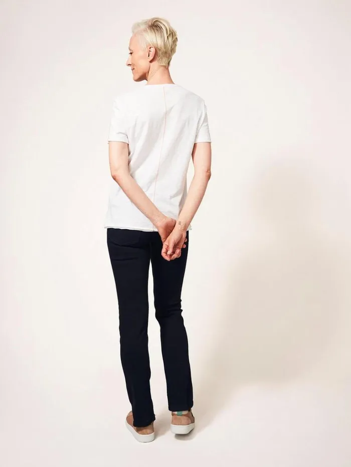 Women TROUSERS White Stuff Brooke Straight Jean Black Denim Women TROUSERS White Stuff Brooke Straight Jean Black Denim