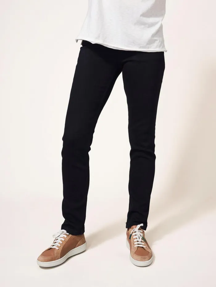 Women TROUSERS White Stuff Brooke Straight Jean Black Denim Women TROUSERS White Stuff Brooke Straight Jean Black Denim