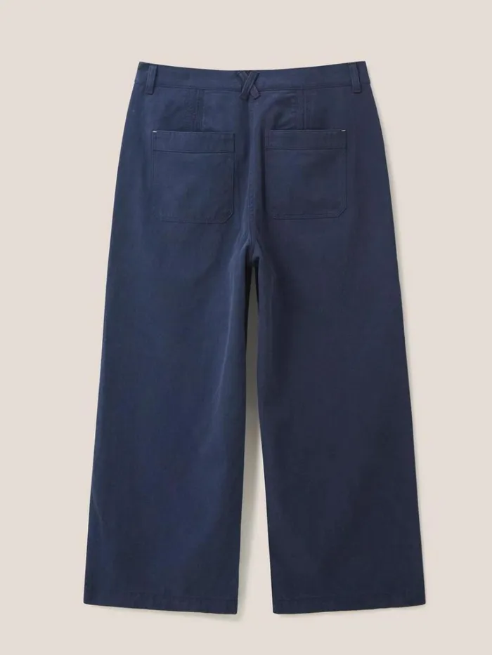 Women TROUSERS White Stuff Harper Wide Leg Trouser Dark Navy Women TROUSERS White Stuff Harper Wide Leg Trouser Dark Navy