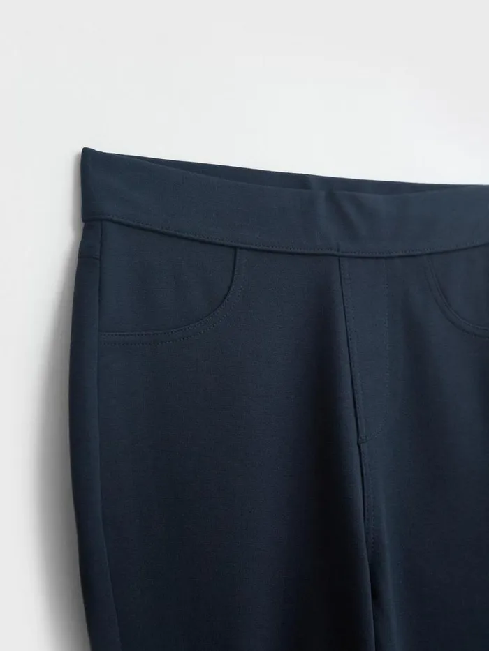 Women TROUSERS White Stuff Jodie Ponte Casual Jeggings Dark Navy