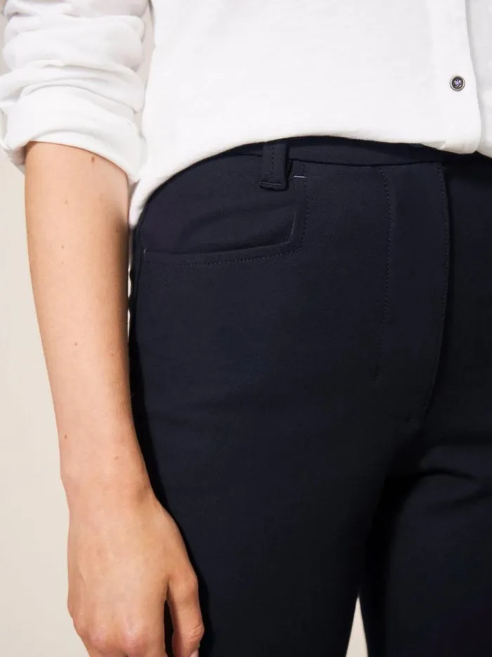 Women TROUSERS White Stuff Savannah Stretch Trousers Pure Black Women TROUSERS White Stuff Savannah Stretch Trousers Pure Black