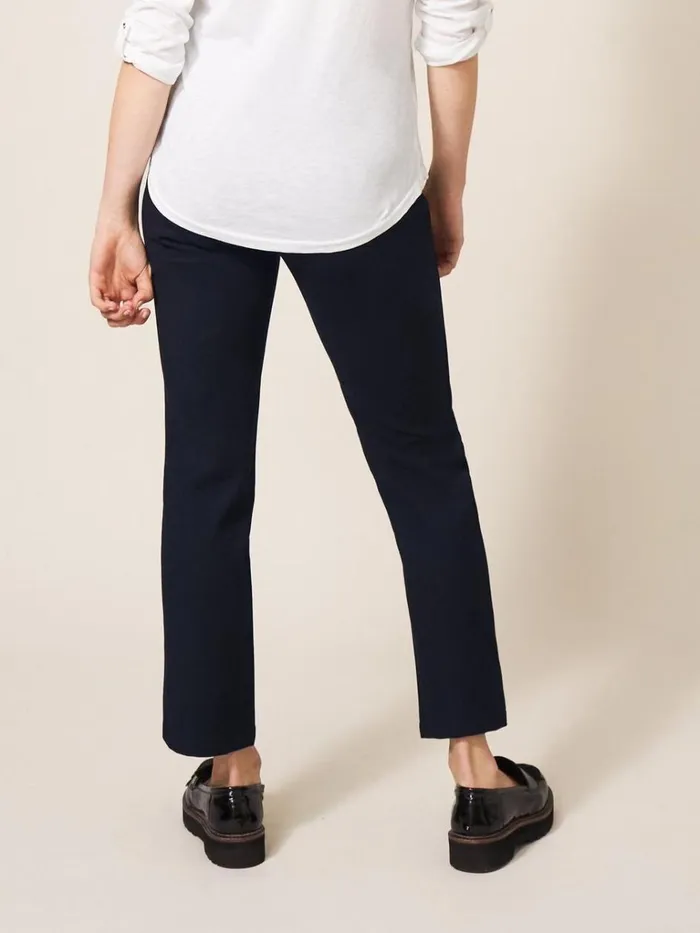 Women TROUSERS White Stuff Savannah Stretch Trousers Pure Black Women TROUSERS White Stuff Savannah Stretch Trousers Pure Black