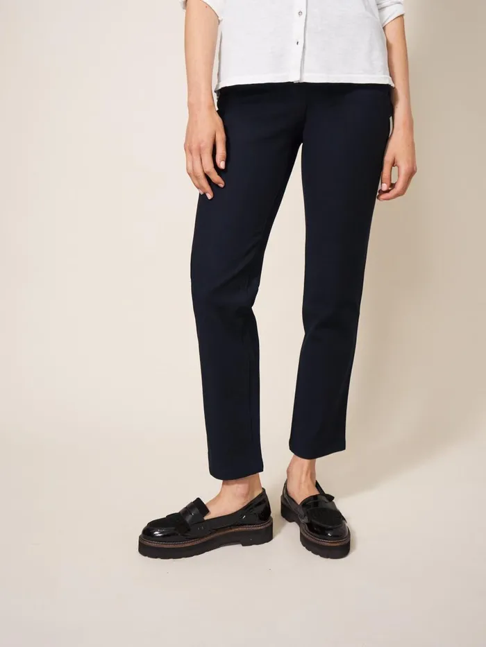Women TROUSERS White Stuff Savannah Stretch Trousers Pure Black Women TROUSERS White Stuff Savannah Stretch Trousers Pure Black