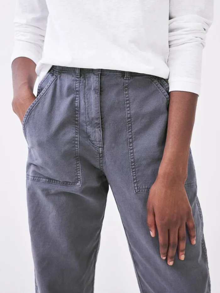 Women TROUSERS White Stuff Twister Chino Trousers Dark Purple Women TROUSERS White Stuff Twister Chino Trousers Dark Purple