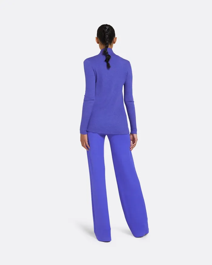 Women Uichama Anemone Blue Knit Cardigan Anemone Blue Knitwear Safiyaa