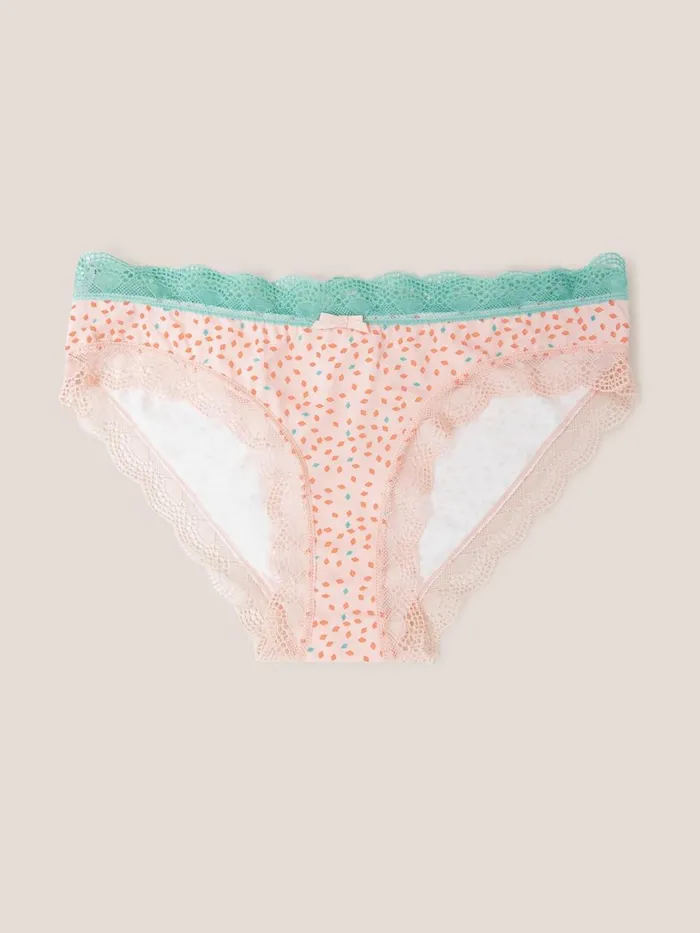 Women UNDERWEAR White Stuff Knicker Pink Multi Women UNDERWEAR White Stuff Knicker Pink Multi