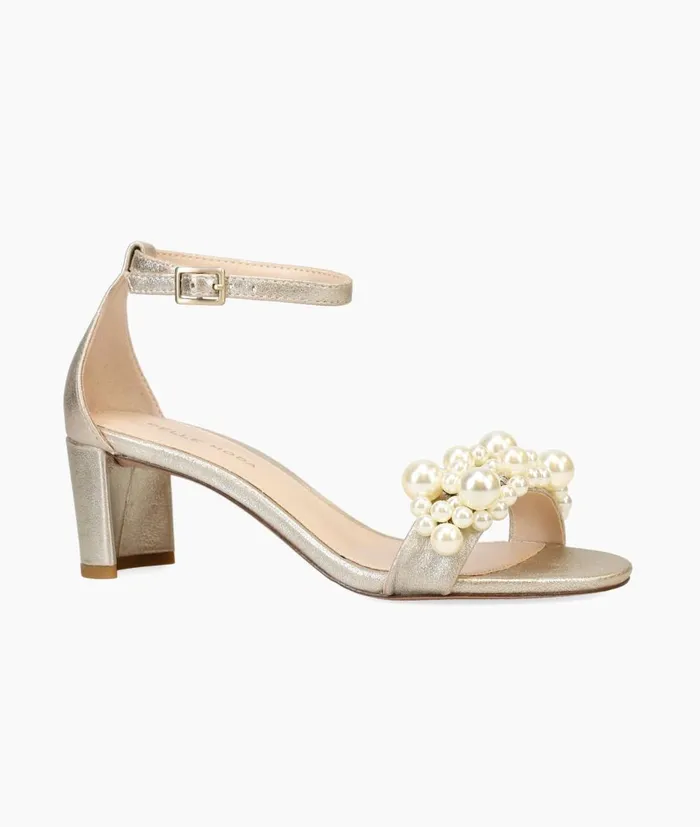 Women Vacie Low Heel 8211 Gold Pelle Moda Low Heels Women Vacie Low Heel 8211 Gold Pelle Moda Low Heels