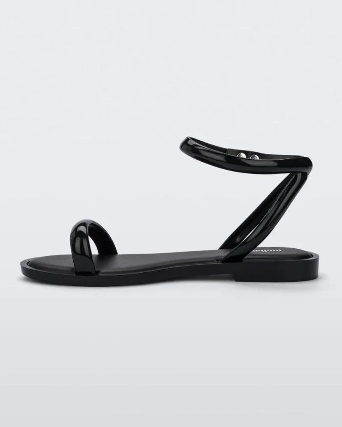 Women Wave Sandal Black Melissa Sandals