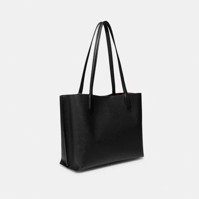Women Willow Tote Silverblack Coach Totes and Carryalls Women Willow Tote Silverblack Coach Totes and Carryalls