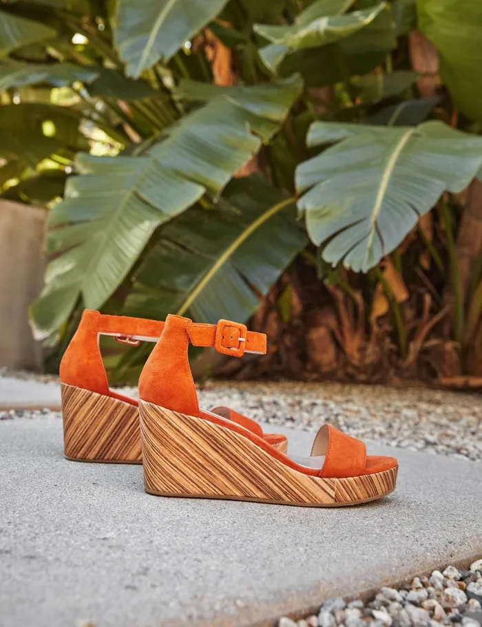Women Witten Wedge 8211 Mandarin Pelle Moda Wedges Women Witten Wedge 8211 Mandarin Pelle Moda Wedges