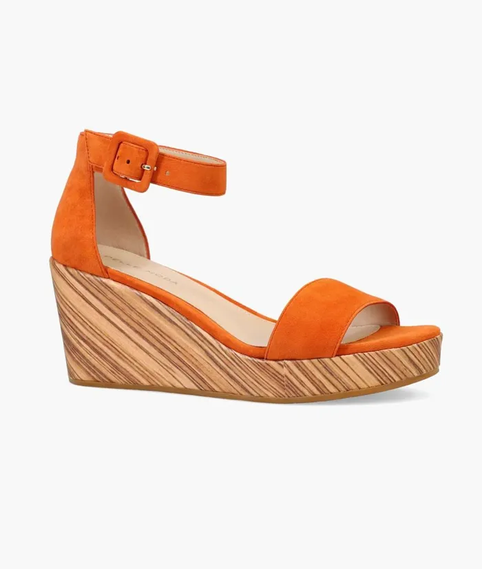Women Witten Wedge 8211 Mandarin Pelle Moda Wedges Women Witten Wedge 8211 Mandarin Pelle Moda Wedges