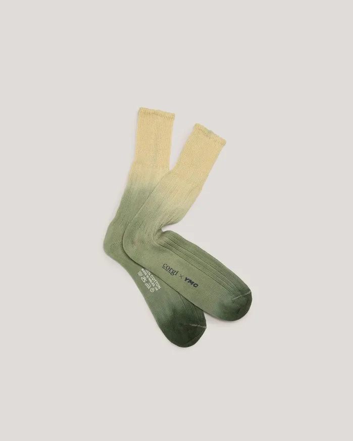 Women Women039s Dip Dye Sock Green YMC Socks