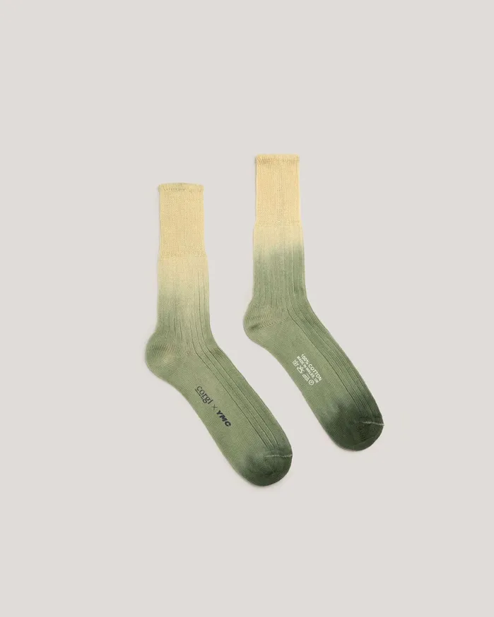 Women Women039s Dip Dye Sock Green YMC Socks