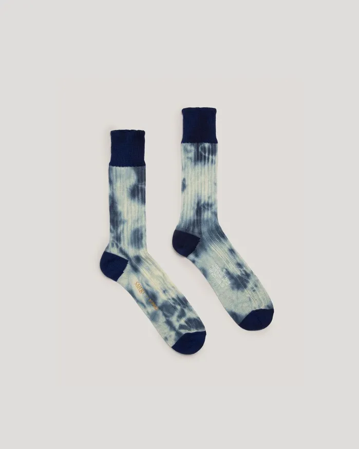 Women Women039s Tie Dye Sock Blue YMC Socks