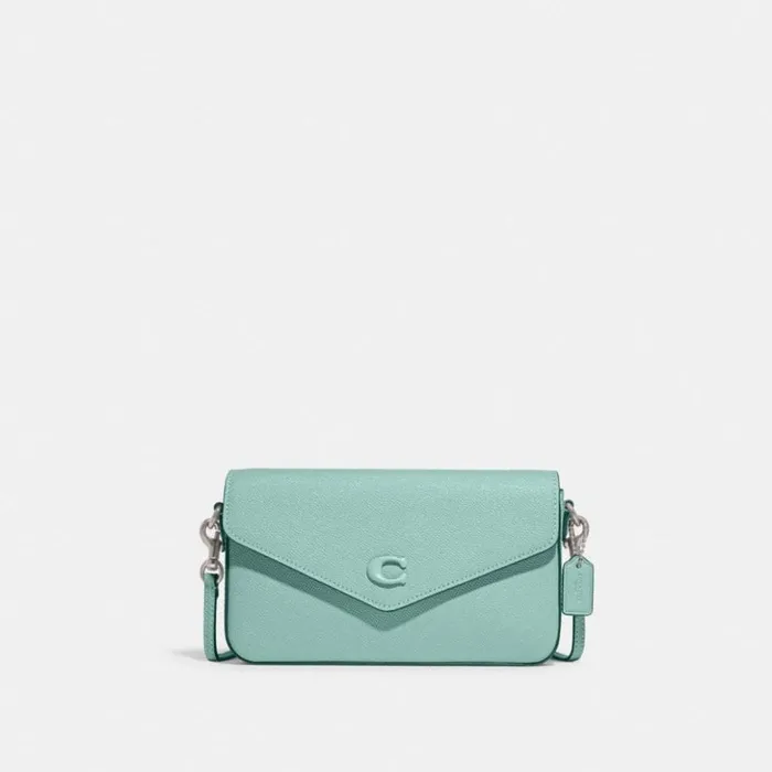 Women Wyn Crossbody Silverfaded Blue Coach Clutches