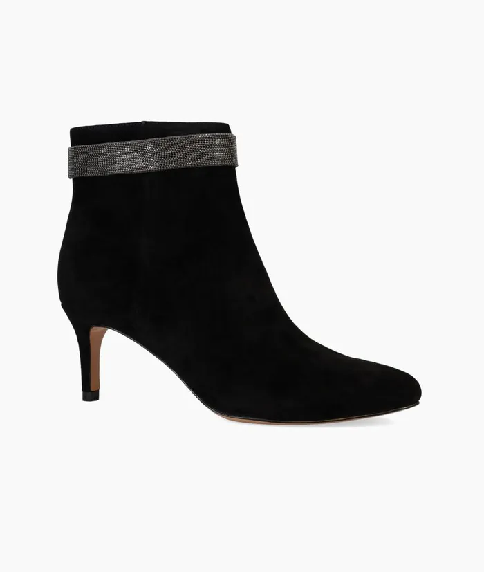 Women Yori Bootie 8211 Black Pelle Moda Low Heels Women Yori Bootie 8211 Black Pelle Moda Low Heels