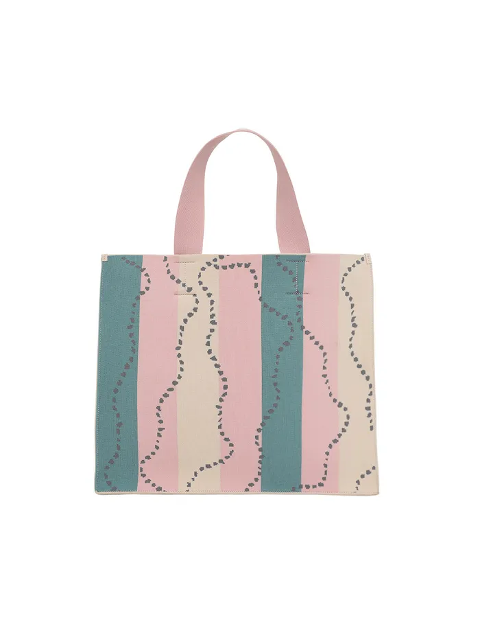 Women Zimmermann Bags Large Jacquard Tote Love Artwork