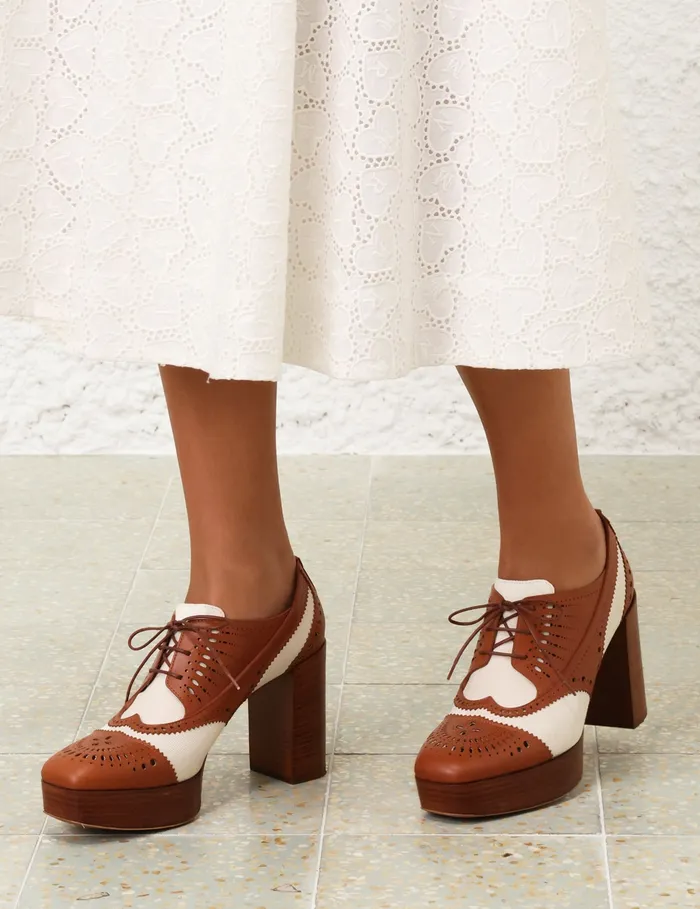 Women Zimmermann Boots Eliot Pump 100 Tan