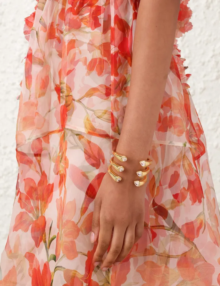 Women Zimmermann Bracelets Radiant Cuff Gold