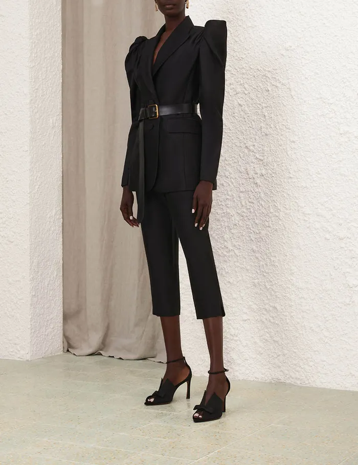 Women Zimmermann Clothing Crush Evening Jacket Black