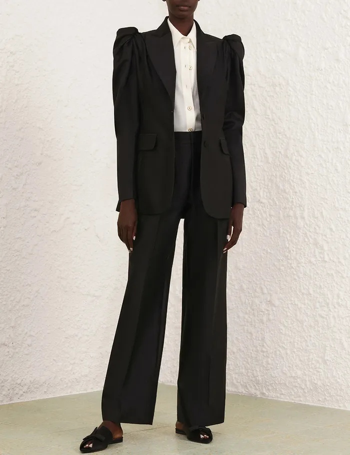 Women Zimmermann Clothing Crush Evening Jacket Black