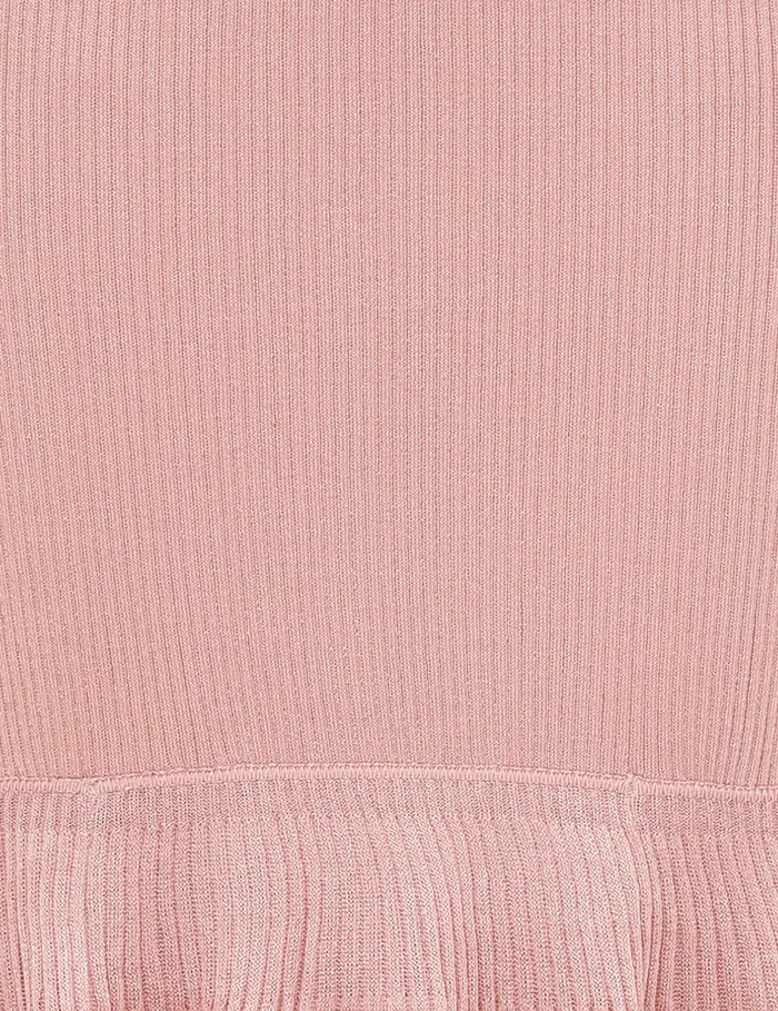 Women Zimmermann Clothing Illustration Tiered Skirt Pink