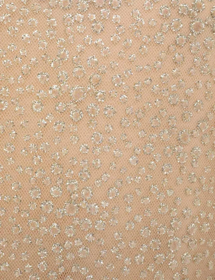 Women Zimmermann Clothing Pavilion Glitter Flutter Slip Champagne
