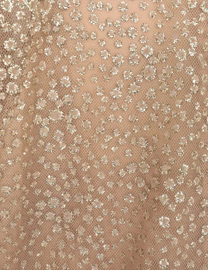 Women Zimmermann Clothing Pavilion Glitter Gown Champagne
