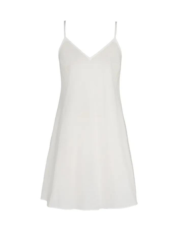 Women Zimmermann Clothing Pop Lace Trimmed Mini Dress Ivory