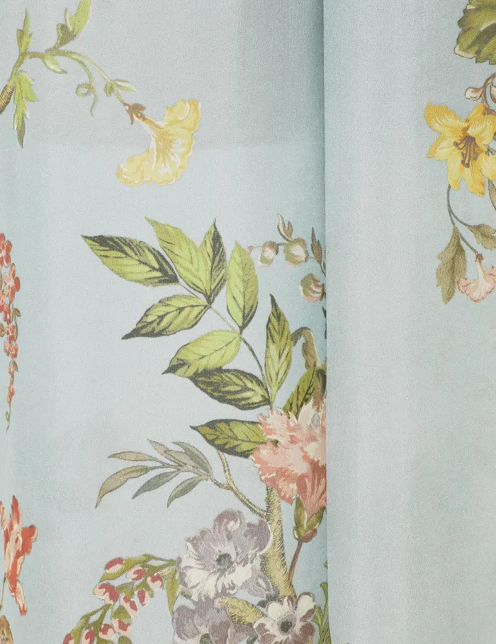 Women Zimmermann Clothing Waverly Relaxed Shirt Blue Floral