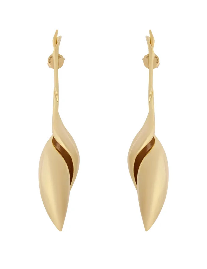 Women Zimmermann Earrings Flow Drop Earrings Gold