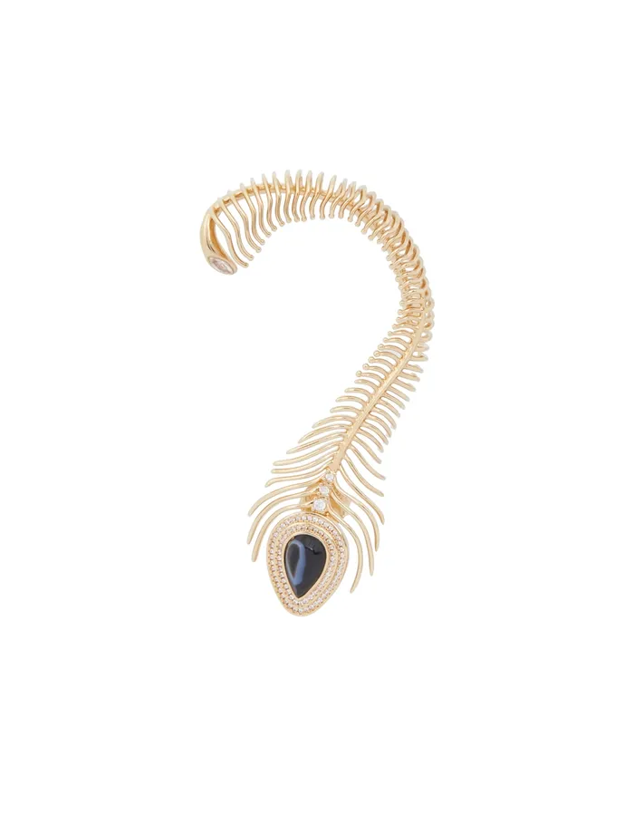 Women Zimmermann Earrings Muse Single Earcuff Goldonyx