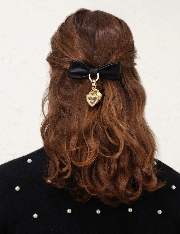 Women Zimmermann Hair Accessories Embellished Hair Barette Black