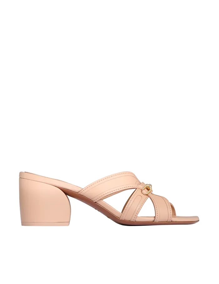Women Zimmermann Heeled Sandals Prisma Slide 65 Dune