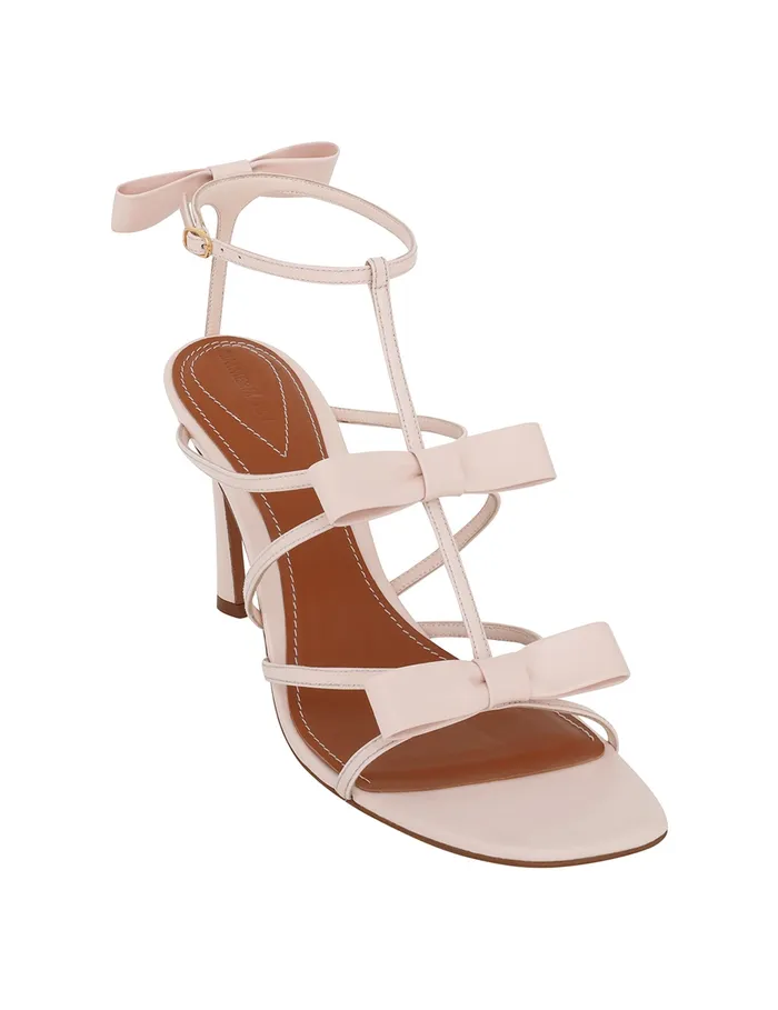 Women Zimmermann Heeled Sandals Tux Sandal 85 Ballet Pink
