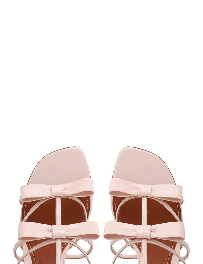 Women Zimmermann Heeled Sandals Tux Sandal 85 Ballet Pink