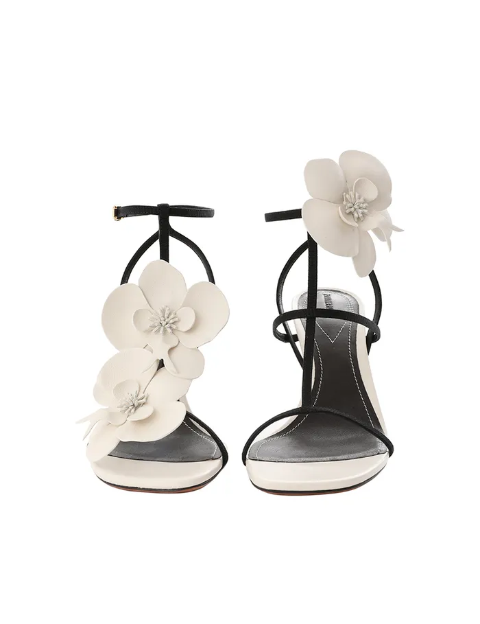 Women Zimmermann Heels Orchid Sandal 85 Macadamia