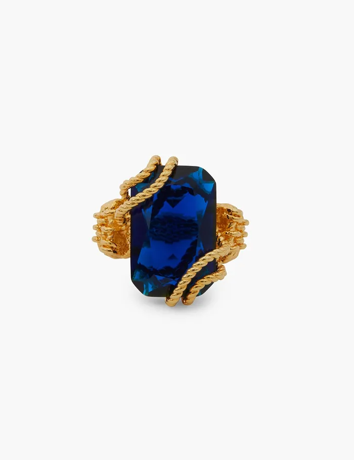 Women Zimmermann Jewellery Bloom Ring Goldsapphire