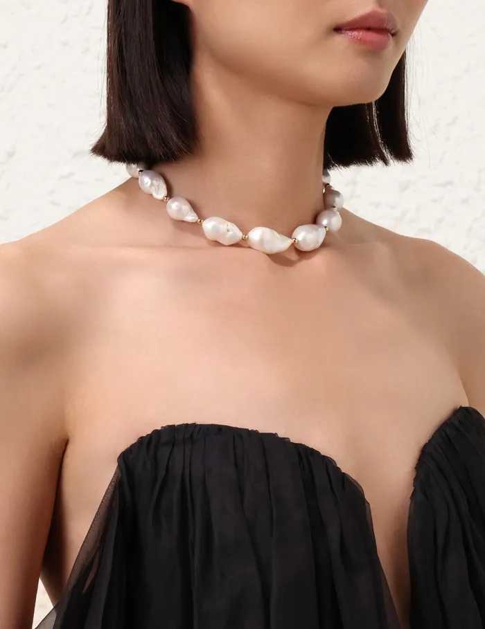 Women Zimmermann Necklaces Wish Necklace Goldpearl