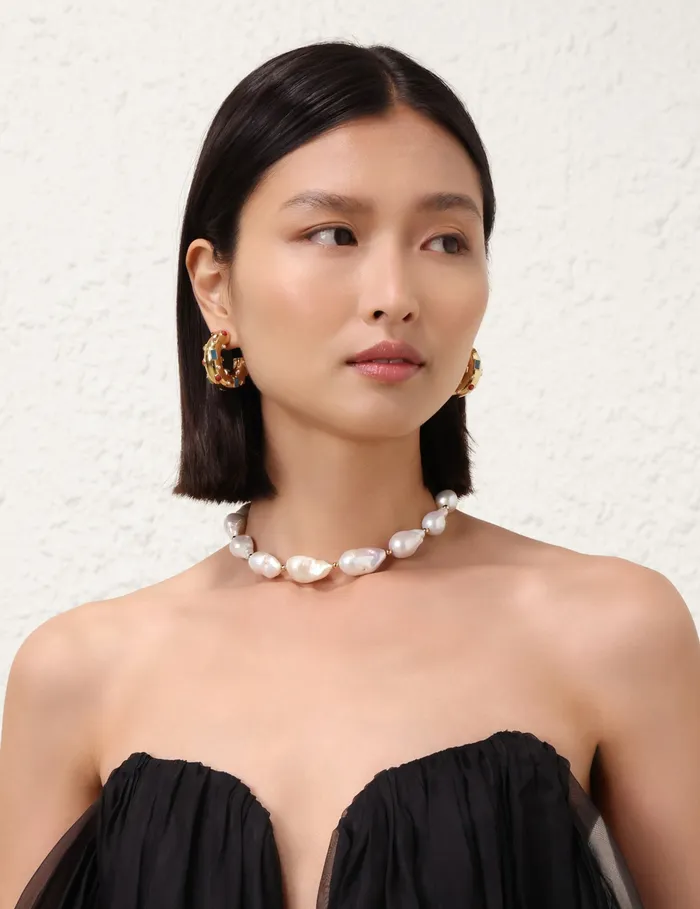 Women Zimmermann Necklaces Wish Necklace Goldpearl