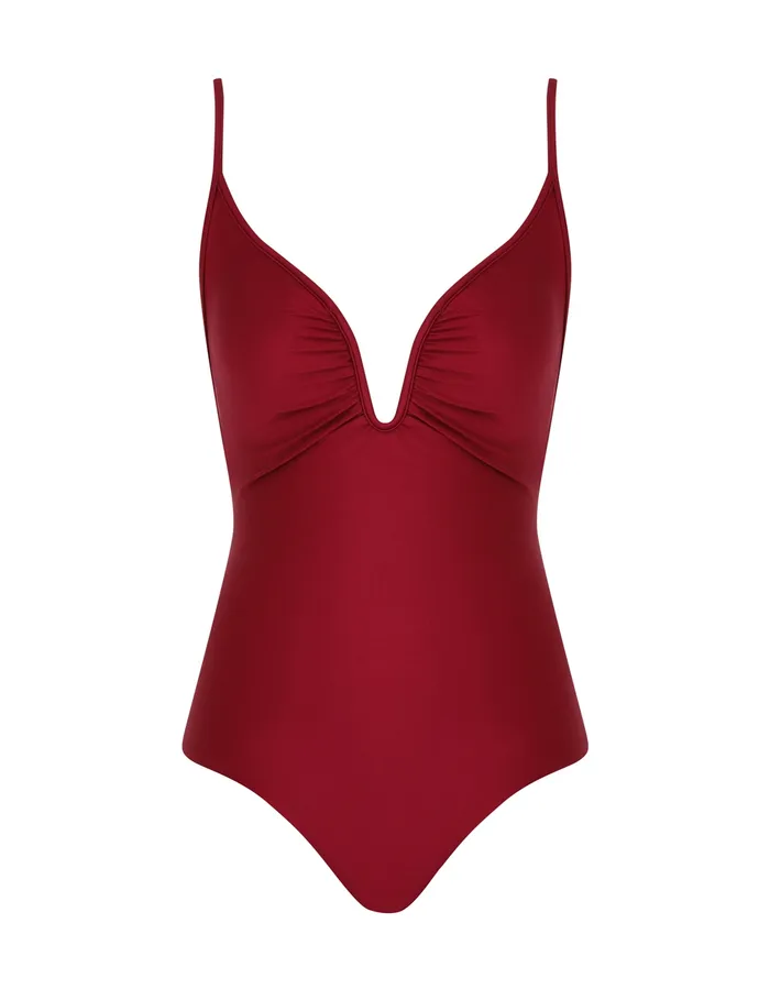 Women Zimmermann One Pieces Wylie Plunge Wire 1pc Ruby