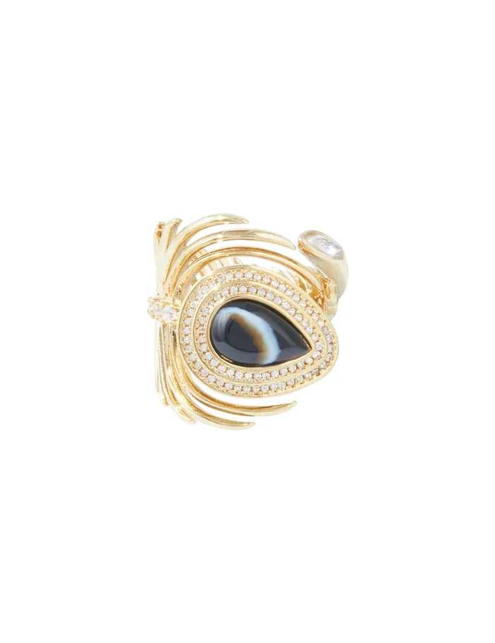 Women Zimmermann Rings Muse Ring Goldonyx
