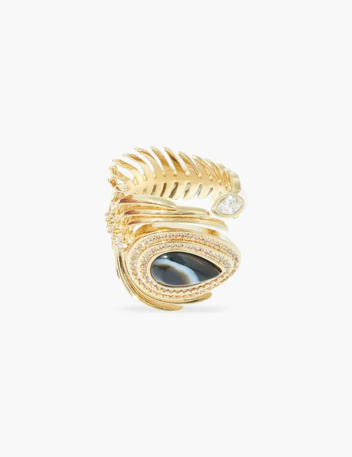 Women Zimmermann Rings Muse Ring Goldonyx